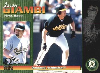 1999 Pacific Omega #168 Jason Giambi Front