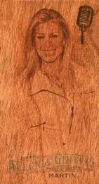 2016 Topps Allen & Ginter - Mini Wood #248 Jill Martin Front