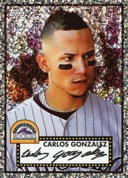 2011 Topps - Black Diamond #17 Carlos Gonzalez Front