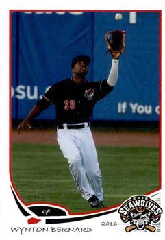 2016 Grandstand Erie SeaWolves #NNO Wynton Bernard Front