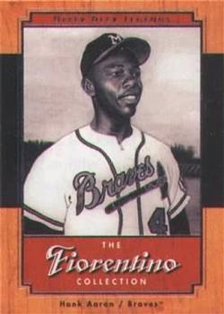 2001 Upper Deck Legends - Fiorentino Collection #F9 Hank Aaron Front