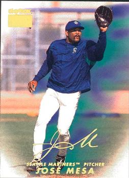 1999 SkyBox Premium #125 Jose Mesa Front