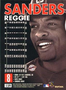 1999 SkyBox Premium #159 Reggie Sanders Back