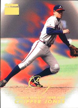 1999 SkyBox Premium #167 Chipper Jones Front