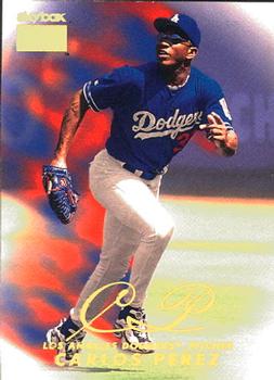 1999 SkyBox Premium #217 Carlos Perez Front