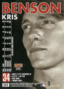 1999 SkyBox Premium #241 Kris Benson Back