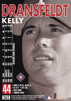 1999 SkyBox Premium #262 Kelly Dransfeldt Back