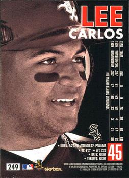 1999 SkyBox Premium #249 Carlos Lee Back