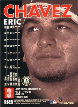 1999 SkyBox Premium #264 Eric Chavez Back