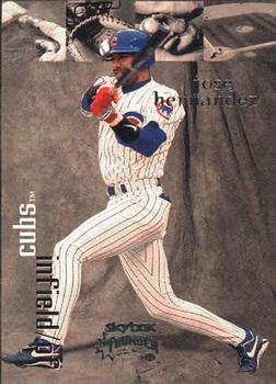 1999 SkyBox Thunder #158 Jose Hernandez Front