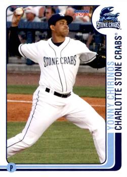 2016 Choice Charlotte Stone Crabs #02 Yonny Chirinos Front