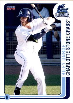 2016 Choice Charlotte Stone Crabs #21 Riley Unroe Front