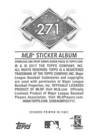 2017 Topps Stickers #271 Cameron Rupp Back
