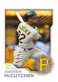 2017 Topps Stickers #275 Andrew McCutchen Front