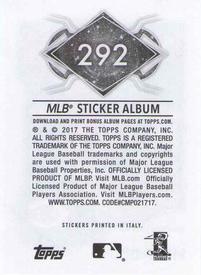 2017 Topps Stickers #292 Mr. Red Back