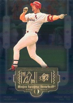 1999 SPx #10 Mark McGwire Front