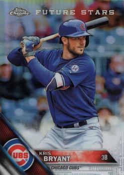 2016 Topps Chrome - Refractor #50 Kris Bryant Front