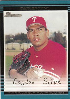 2002 Bowman - Gold #380 Carlos Silva  Front