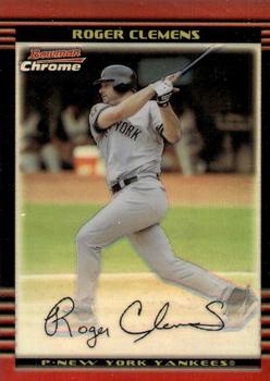 2002 Bowman Chrome - Refractors #76 Roger Clemens  Front