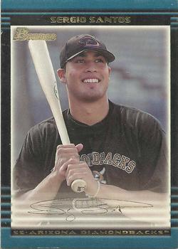 2002 Bowman Draft Picks & Prospects - Gold #BDP8 Sergio Santos  Front