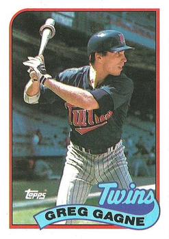 1989 Topps #19 Greg Gagne Front