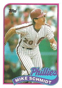 1989 Topps #100 Mike Schmidt Front