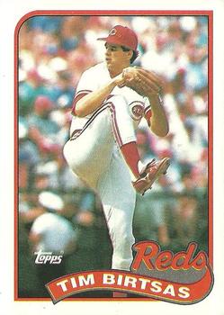 1989 Topps #103 Tim Birtsas Front