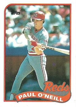 1989 Topps #604 Paul O'Neill Front