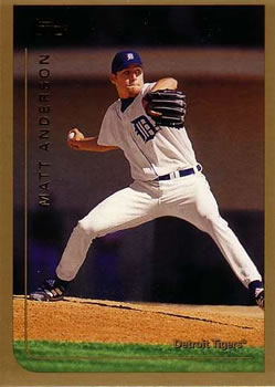 1999 Topps #21 Matt Anderson Front