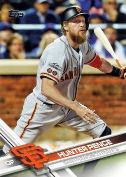 2017 Topps #633 Hunter Pence Front