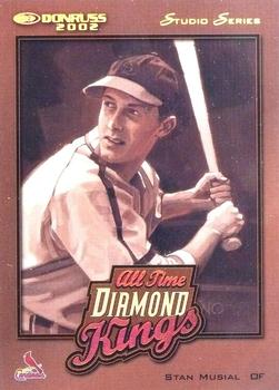 2002 Donruss - All-Time Diamond Kings Studio Series #ATDK-8 Stan Musial  Front