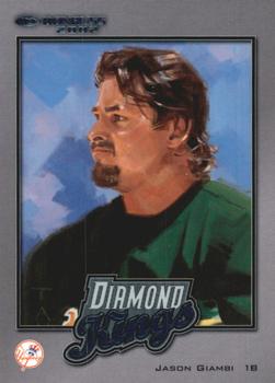2002 Donruss - Diamond Kings #DK-20 Jason Giambi  Front