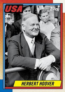 2016 Topps Throwback Thursday #128 Herbert Hoover Front