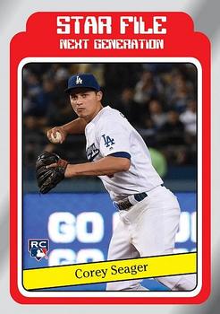 2016 Topps Throwback Thursday #155 Corey Seager Front