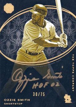 2016 Topps The Mint - Golden Engraving Autographs #GEA-OS Ozzie Smith Front