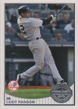 2009 Topps Yankee Stadium Opening Day #23 Cody Ransom Front