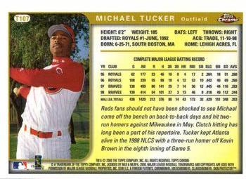1999 Topps Chrome Traded and Rookies #T107 Michael Tucker Back