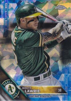 2016 Topps - Chrome Sapphire 65th Anniversary Edition #114 Brett Lawrie Front