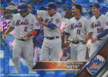 2016 Topps - Chrome Sapphire 65th Anniversary Edition #273 New York Mets Front