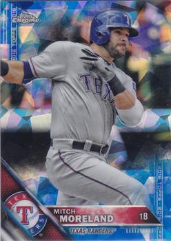 2016 Topps - Chrome Sapphire 65th Anniversary Edition #335 Mitch Moreland Front