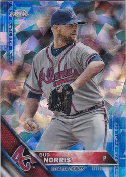 2016 Topps - Chrome Sapphire 65th Anniversary Edition #370 Bud Norris Front