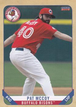 2016 Choice Buffalo Bisons #19 Pat McCoy Front