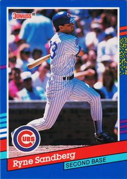 1991 Donruss - Previews #9 Ryne Sandberg Front