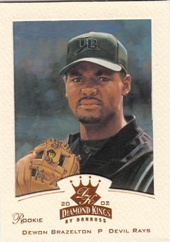 2002 Donruss Diamond Kings - Bronze Foil #106 Dewon Brazelton  Front