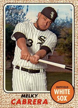 2017 Topps Heritage #41 Melky Cabrera Front