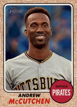 2017 Topps Heritage #402 Andrew McCutchen Front