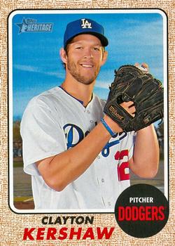 2017 Topps Heritage #400 Clayton Kershaw Front