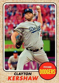 2017 Topps Heritage #400 Clayton Kershaw Front