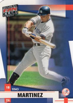 2002 Donruss Fan Club - Die Cuts #174 Tino Martinez  Front