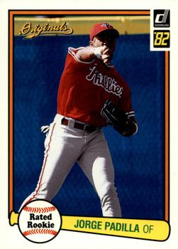 2002 Donruss Originals - Aqueous #7 Jorge Padilla Front